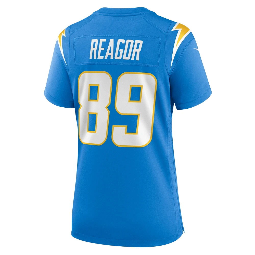 Women's Nike Jalen Reagor  Powder Blue Los Angeles Chargers Team Game Jersey