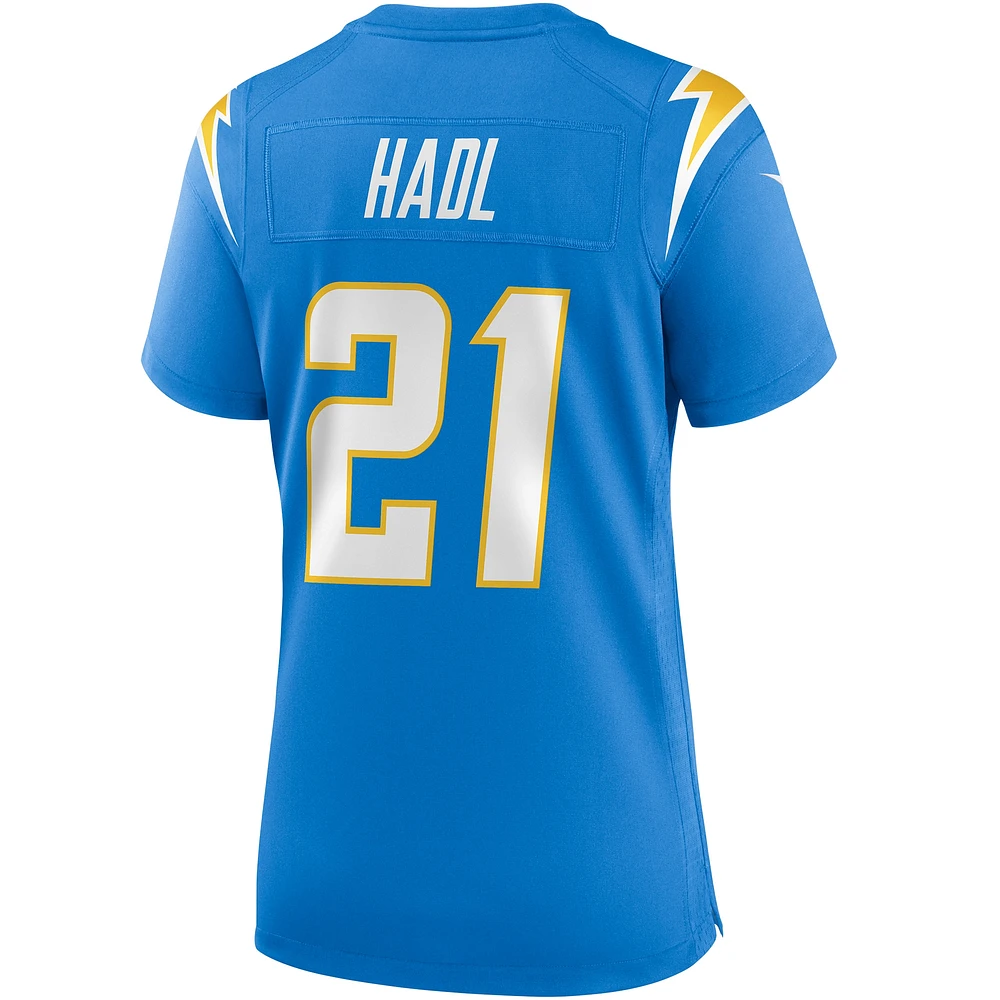 Women's Nike John Hadl Powder Blue Los Angeles Chargers Game Retired Player Jersey