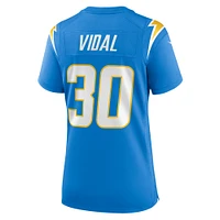 Women's Nike Kimani Vidal  Powder Blue Los Angeles Chargers Game Jersey