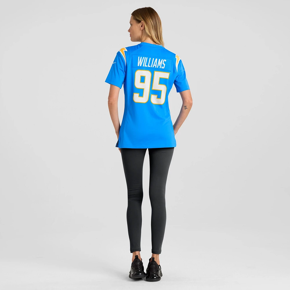 Women's Nike Nicholas Williams  Powder Blue Los Angeles Chargers Team Game Jersey
