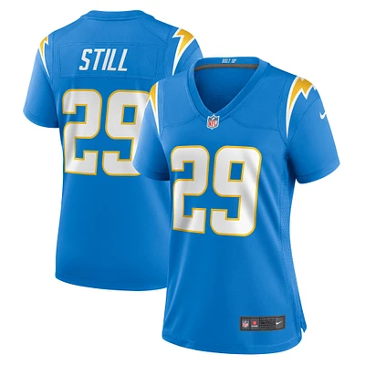 Maillot de match des Chargers Los Angeles Nike Tarheeb Still Powder Blue pour femme