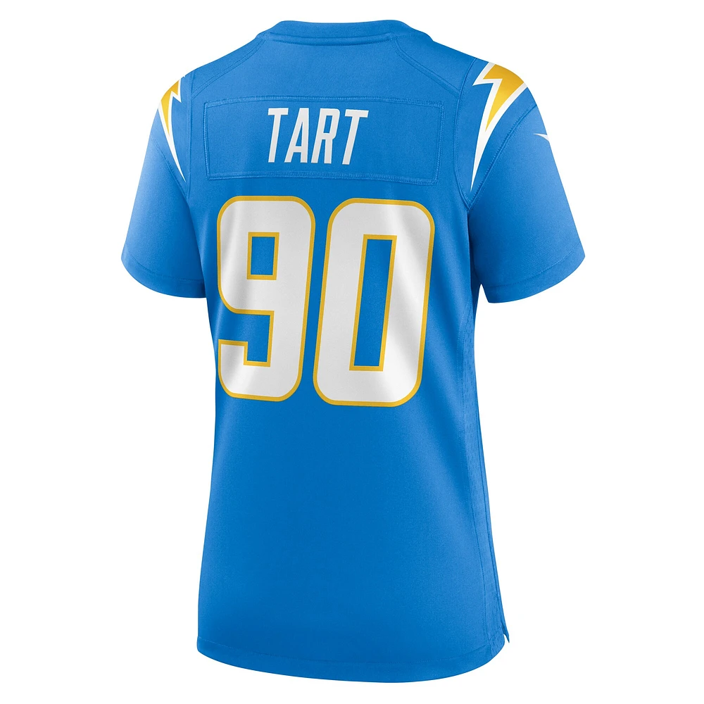 Women's Nike Teair Tart  Powder Blue Los Angeles Chargers Game Jersey