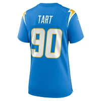 Women's Nike Teair Tart  Powder Blue Los Angeles Chargers Game Jersey