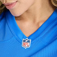 Maillot de match joueur des Chargers Los Angeles Nike Zion Johnson pour femme, bleu poudre