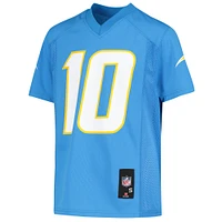 Youth Justin Herbert Powder Blue Los Angeles Chargers Replica Player Jersey
