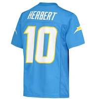 Youth Justin Herbert Powder Blue Los Angeles Chargers Replica Player Jersey