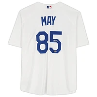 Dustin May Los Angeles Dodgers Autographed White Nike Replica Jersey 