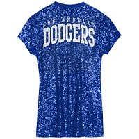 Girls Preschool  Royal Los Angeles Dodgers Sequin V-Neck Dress