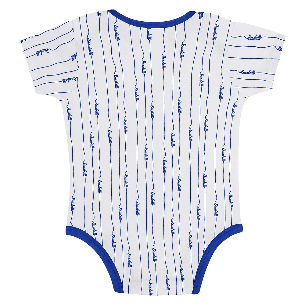 Infant Los Angeles Dodgers Play Ball 2-Pack Bodysuit Set