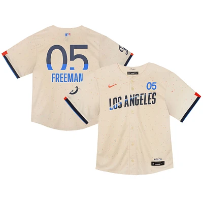 Infant Nike Freddie Freeman Cream Los Angeles Dodgers 2024 City Connect Limited Player Jersey