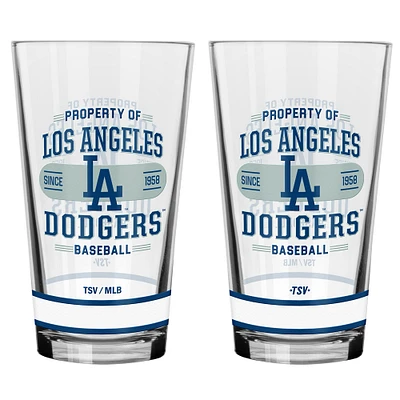 Ensemble de 2 verres à mélanger Los Angeles Dodgers