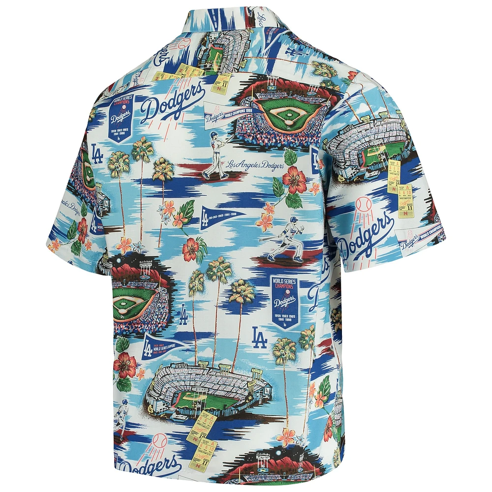Los Angeles Dodgers Reyn Spooner Scenic Button-Up Shirt - Royal