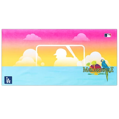 Serviette de plage de l'équipe des Dodgers de Los Angeles Margaritaville