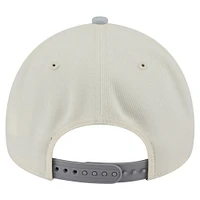 Men's New Era  Cream Los Angeles Dodgers 2024 World Series Champions Parade Takedown A-Frame 9FORTY Adjustable Hat