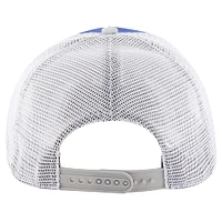 Men's '47 Royal Los Angeles Dodgers Gridiron Super Stripe Relaxed Trucker Hitch Adjustable Hat
