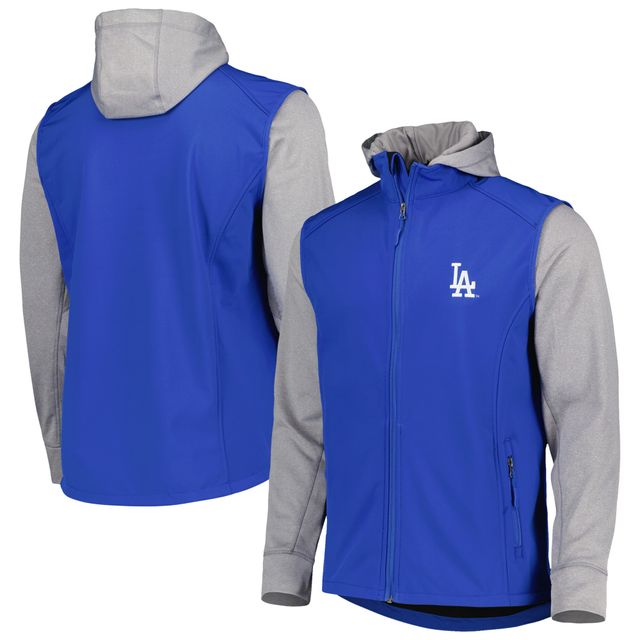 Veste Dunbrooke Royal/Gris chiné Los Angeles Dodgers Alpha Full-Zip Jacket pour homme