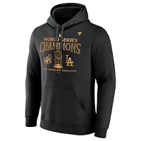 Men's Fanatics  Black Los Angeles Dodgers 2024 World Series Champions Parade Pullover Hoodie