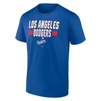 T-shirt Fanatics Royal Los Angeles Dodgers Close Victory pour hommes
