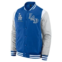 Men's Fanatics  Royal Los Angeles Dodgers Elements Elite Full-Snap Jacket