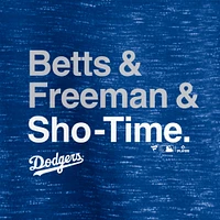 Men's Fanatics Royal Los Angeles Dodgers Exclusive Betts & Freeman Sho-Time T-Shirt