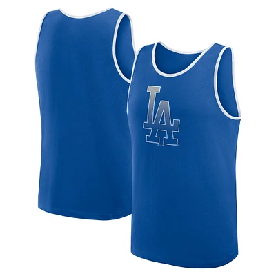 Débardeur Fanatics Royal Los Angeles Dodgers pour homme, succès inégalé