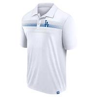 Men's Fanatics White Los Angeles Dodgers Big & Tall Victory For Us Interlock Polo
