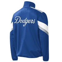 Men's G-III Sports by Carl Banks Royal Los Angeles Dodgers Earned Run Full-Zip - Track Jacket