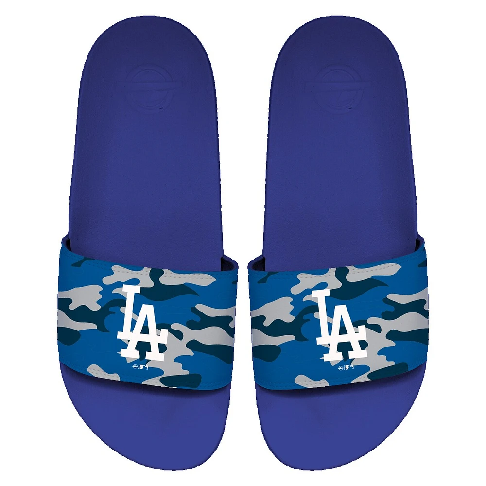 Men's ISlide Los Angeles Dodgers Camo Motto Slide Sandals
