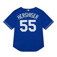 Men's Mitchell & Ness Orel Hershiser Royal Los Angeles Dodgers 2000 Authentic Batting Practice Jersey