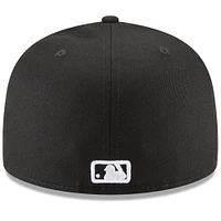 Men's New Era Black Los Angeles Dodgers 59FIFTY Fitted Hat