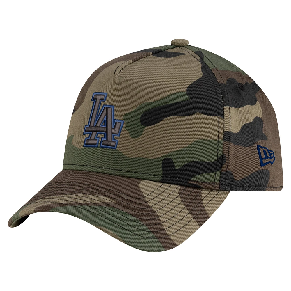 Casquette ajustable A-Frame 9FORTY Woodland Team Pop des Los Angeles Dodgers de New Era pour homme