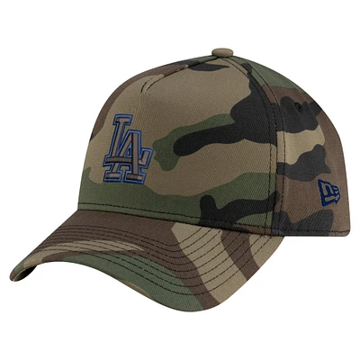 Casquette ajustable A-Frame 9FORTY Woodland Team Pop des Los Angeles Dodgers de New Era pour homme
