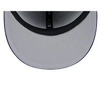 Men's New Era Gray/Royal Los Angeles Dodgers 2025 Batting Practice 59FIFTY Fitted Hat