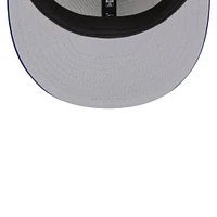 Men's New Era Gray/Royal Los Angeles Dodgers World Class Back Patch 59FIFTY Fitted Hat