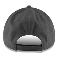 Men's New Era Gray Los Angeles Dodgers 2024 National League Champions Locker Room 9TWENTY Adjustable Hat