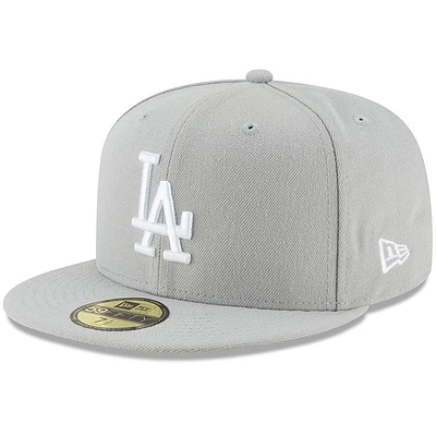 Casquette ajustée 59FIFTY Basic Color des Los Angeles Dodgers New Era pour homme