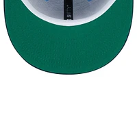 Men's New Era Light Blue/Navy Los Angeles Dodgers Green Undervisor 59FIFTY Fitted Hat
