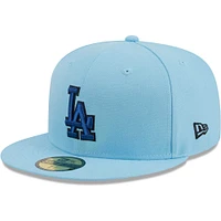Men's New Era Light Blue Los Angeles Dodgers 59FIFTY Fitted Hat