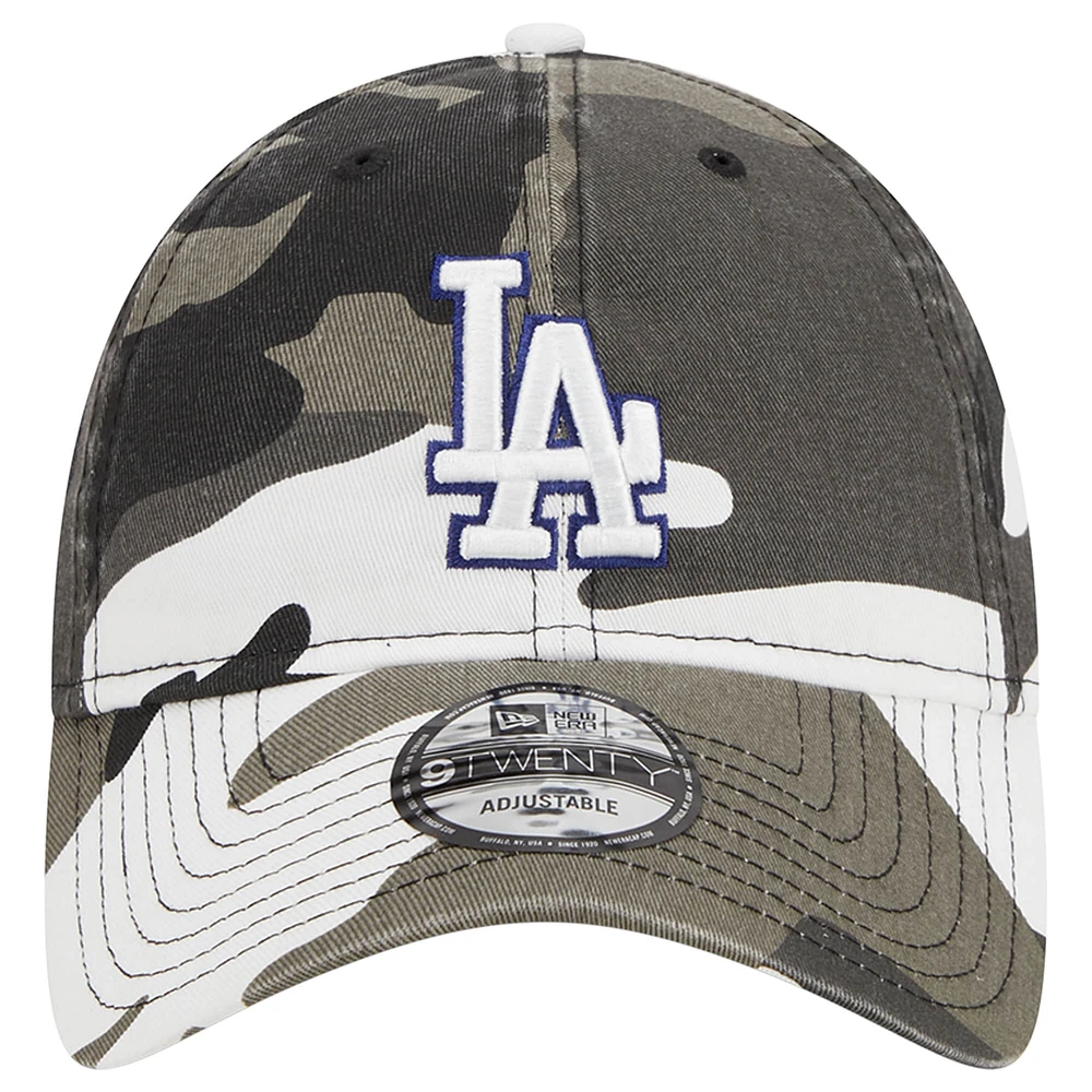 Men's New Era Los Angeles Dodgers Dark Camo 9TWENTY Adjustable Hat