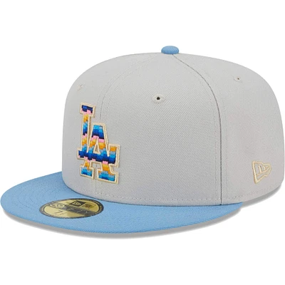 Casquette ajustée 59FIFTY Beach Front des Los Angeles Dodgers New Era pour homme