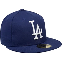 Men's New Era Navy Los Angeles Dodgers Cooperstown Collection Wool 59FIFTY Fitted Hat