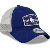 Men's New Era Navy Los Angeles Dodgers Property Trucker 9TWENTY Snapback Hat