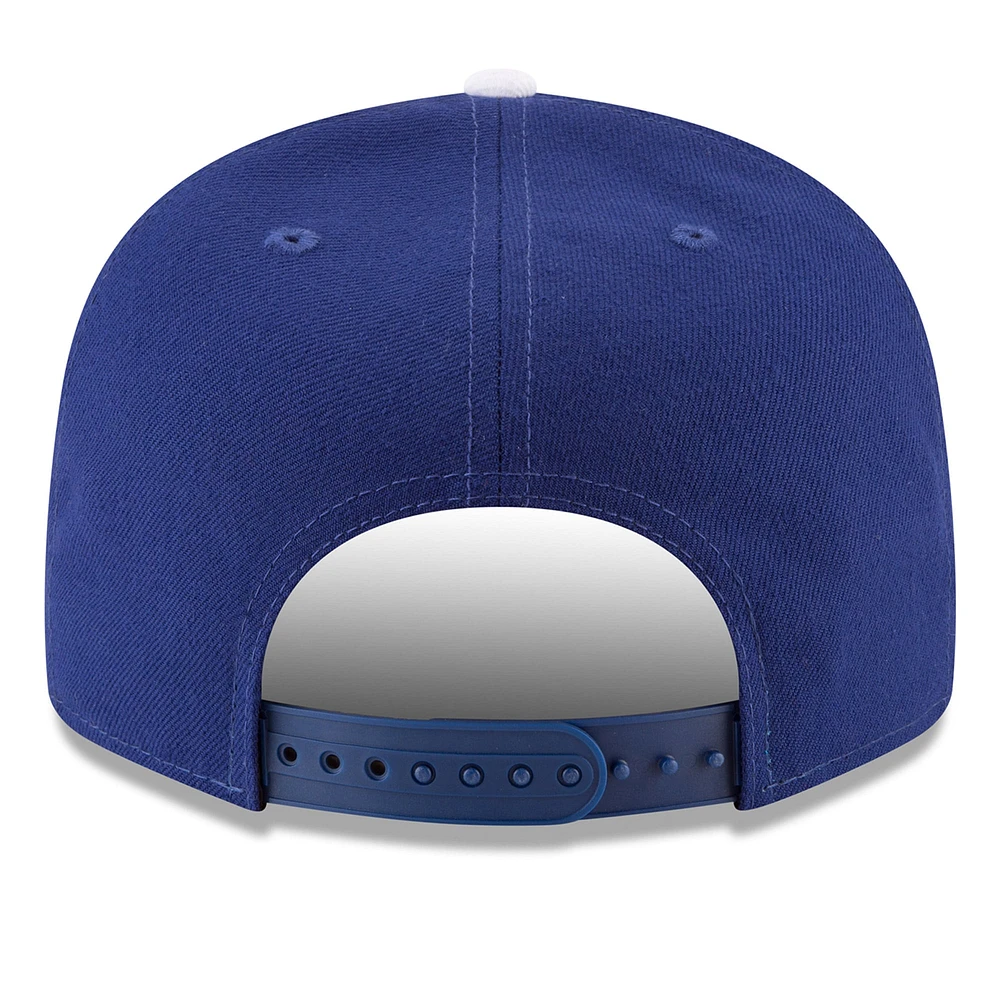 Men's New Era Navy Los Angeles Dodgers Team Color 9FIFTY Snapback Hat