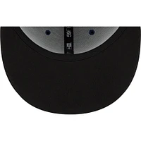 Casquette ajustée 59FIFTY Los Angeles Dodgers 2022 City Connect New Era pour homme, bleu roi/noir