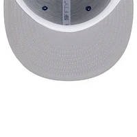 Men's New Era Royal/Gray Los Angeles Dodgers Multi Logo 59FIFTY Fitted Hat