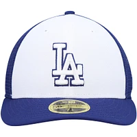 Men's New Era  Royal/White Los Angeles Dodgers 2023 On-Field Batting Practice Low Profile 59FIFTY Fitted Hat