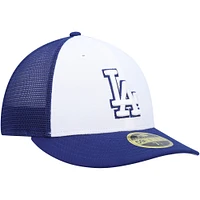 Men's New Era  Royal/White Los Angeles Dodgers 2023 On-Field Batting Practice Low Profile 59FIFTY Fitted Hat