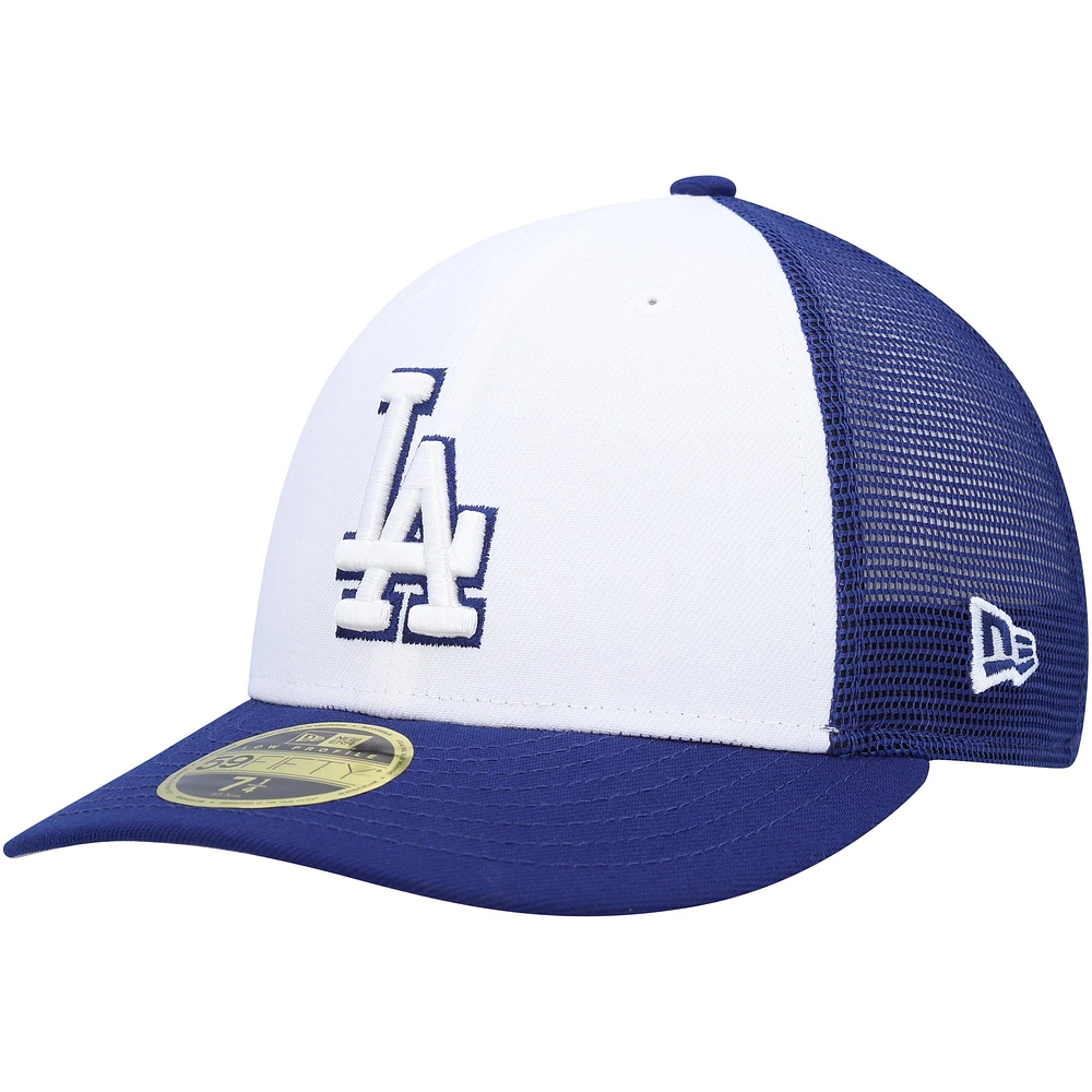 Men's New Era Royal/White Los Angeles Dodgers 2023 On-Field Batting Practice Low Profile 59FIFTY Fitted Hat