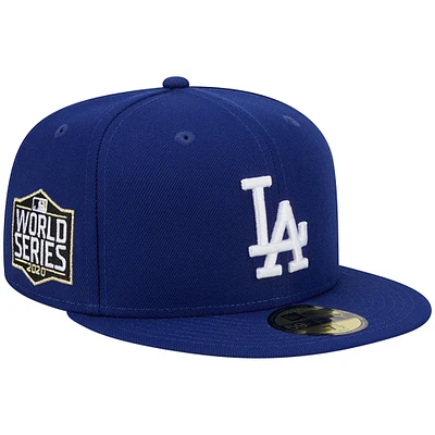 Casquette ajustée 59FIFTY pour homme, Royal Los Angeles Dodgers 2020 World Series Team Color, New Era