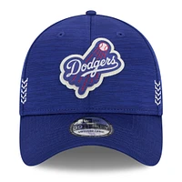 Men's New Era  Royal Los Angeles Dodgers 2024 Clubhouse 39THIRTY Flex Fit Hat